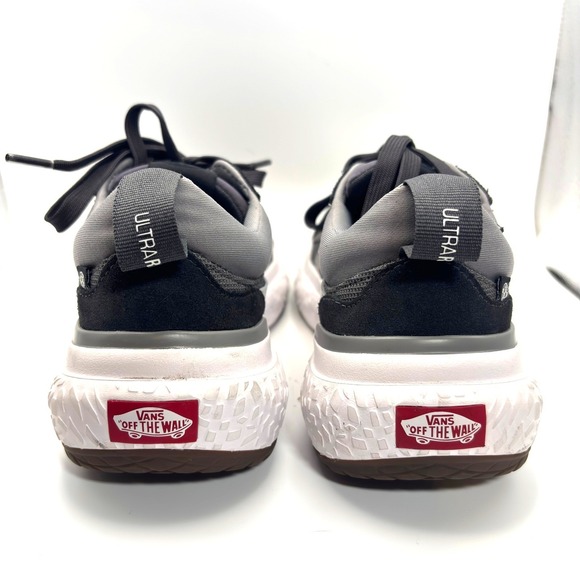 Vans UltraRange VR3 Gray Black White Sneakers Athletic Comfort Women's Size 8 - Picture 6 of 9